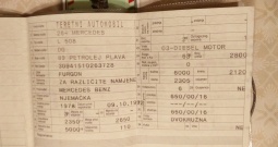 26 - Mercedes L 508 - kombi oldtimer