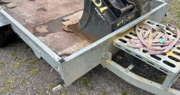 2015 Bager Volvo ECR25D + transportna prikolica