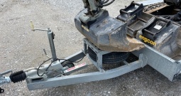 2019 Bager Volvo ECR18E + transportna prikolica