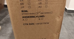 Samebike RS-A01 Pro, nov, zapakiran, 500W, 15Ah, 26" gume