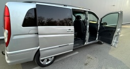 Mecedes Viano 3.0 Cdi V6 Long, 7+1 sjedalo, reg 9/26, Navi, Koža, 2 klizna vrat