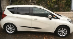 Nissan Note 1.2 Acenta – Family Connect 12/2015. • 102.000 km • 59 kW, BENZIN