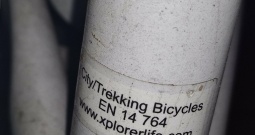 Xplorer City gradski bicikl, bijeli