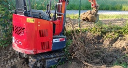 Mini bager AGM 1T +oprema