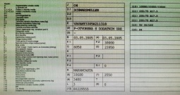Schwarzmuller labudica 3 osovine sa rampama na feder, 2005 god.