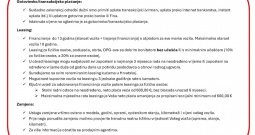 Renault Kangoo express 1,5 dci - p. senzori, klima, leasing bez učešća