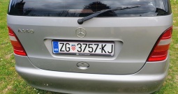 Mercedes A-klasa 140 reg 4/2027 klima, grijanje sjedala