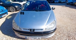 Peugeot 206 Cc 1.6 +LPG klima bez hrđe mogućnost zamjene za jeftinije vozilo po