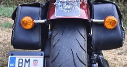 Harley Davidson FXDBB 103 specijal edition custom 1690 cm3, 2015 god.