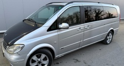 Mecedes Viano 3.0 Cdi V6 Long, 7+1 sjedalo, reg 9/26, Navi, Koža, 2 klizna vrat