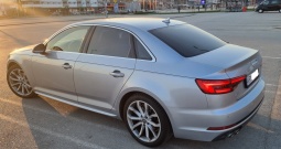 Audi A4 2,0 TDI automatik, S line, LED, alkantara