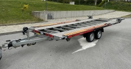 Prikolica za prijevoz automobila Lorries 3, 5t, kiper, vitlo.