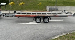 Prikolica za prijevoz automobila Lorries 3, 5t, kiper, vitlo.