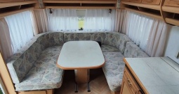 Kamp prikolica Njemačka 6×2,5 m, izvrsna, HR reg.