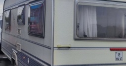 Kamp prikolica Njemačka 6×2,5 m, izvrsna, HR reg.