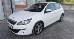 Peugeot 308 1, 6 bluehdi allure- kao nov-servisna knjiga