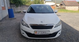 Peugeot 308 1, 6 bluehdi allure- kao nov-servisna knjiga