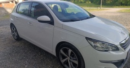 Peugeot 308 1, 6 bluehdi allure- kao nov-servisna knjiga
