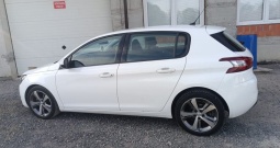 Peugeot 308 1, 6 bluehdi allure- kao nov-servisna knjiga