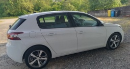 Peugeot 308 1, 6 bluehdi allure- kao nov-servisna knjiga