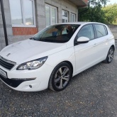 Peugeot 308 1, 6 bluehdi allure- kao nov-servisna knjiga