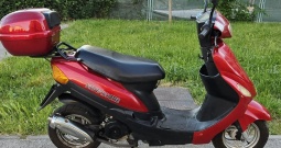 Baotian 50 servisiran, pali-vozi, mehanički tip top.