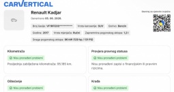 Renault Kadjar tce 130, black edition, full led, u dolasku