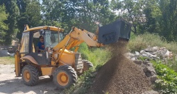 Lopata za miješanje + Lopata za sortiranje tla