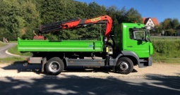 Mercedes atego 1224 Koper kran daljinski top stanje, 2017 god.
