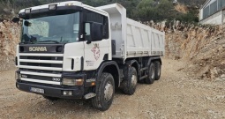 Scania 380 kiper 18m3 retarder nove gume uredna, 2002 god.