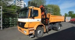 MERCEDES 1833 KIPER KRAN 12000 PALFINGER, 2009 god.