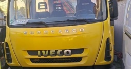 Iveco 8.140 auto kran sanduk 5 m pri. 62.000km, 2009 god.