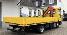 Iveco 8.140 auto kran sanduk 5 m pri. 62.000km, 2009 god.