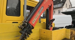 Iveco 8.140 auto kran sanduk 5 m pri. 62.000km, 2009 god.