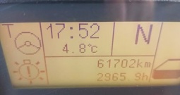 Iveco 8.140 auto kran sanduk 5 m pri. 62.000km, 2009 god.