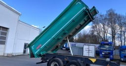 Mercedes 3345 kiper bordmatik 6x4 + tandem prikolica, 2017 god.