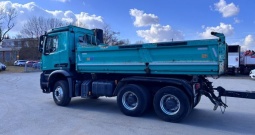 Mercedes 3345 kiper bordmatik 6x4 + tandem prikolica, 2017 god.