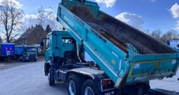 Mercedes 3345 kiper bordmatik 6x4 + tandem prikolica, 2017 god.