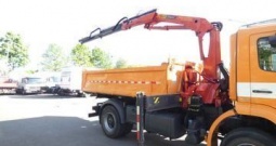 Mercedes 1833 kiper kran 12000 palfinger, 2009 god.