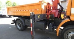 Mercedes 1833 kiper kran 12000 palfinger, 2009 god.
