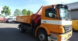 Mercedes 1833 kiper kran 12000 palfinger, 2009 god.