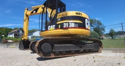 Caterpillar 313B CR, 2000. – Snažan bager za zahtjevne radove, prodaja kao viđen