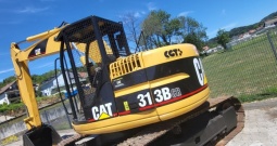 Caterpillar 313B CR, 2000. – Snažan bager za zahtjevne radove, prodaja kao viđen