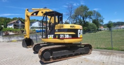 Caterpillar 313B CR, 2000. – Snažan bager za zahtjevne radove, prodaja kao viđen
