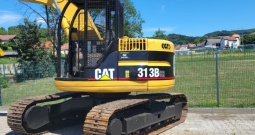 Caterpillar 313B CR, 2000. – Snažan bager za zahtjevne radove, prodaja kao viđen