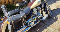 Prodajem očuvan i malo vožen motor chopper