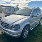 Prodajem ili mijenjam Mercedes ML 320 (W163), benzinac, 214.000 km