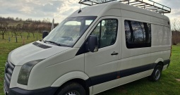 Vw crafter 2,5tdi, dupla kabina, 7 sjedala N1