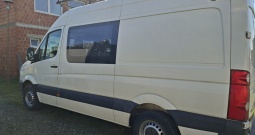 Vw crafter 2,5tdi, dupla kabina, 7 sjedala N1
