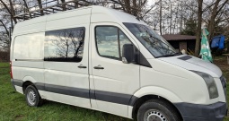 Vw crafter 2,5tdi, dupla kabina, 7 sjedala N1